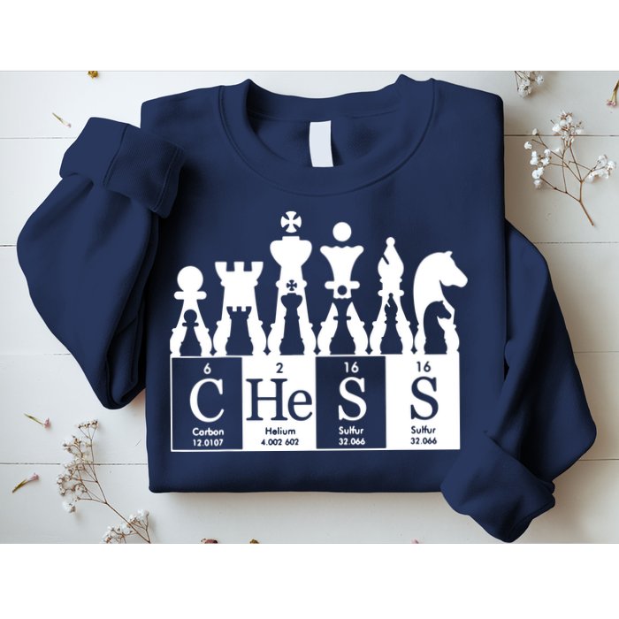 Chess Sets Periodic Table Elements Sweatshirt