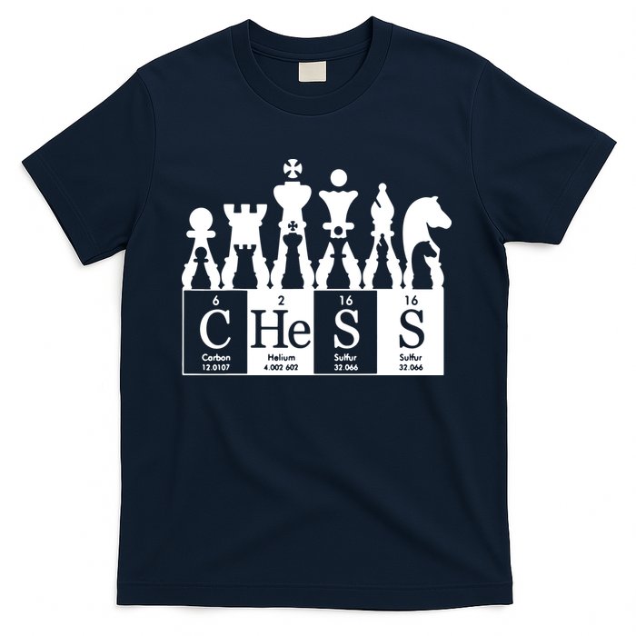 Chess Sets Periodic Table Elements T-Shirt