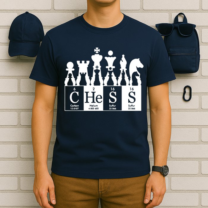 Chess Sets Periodic Table Elements T-Shirt