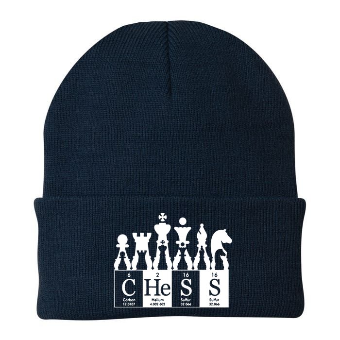 Chess Sets Periodic Table Elements Knit Cap Winter Beanie