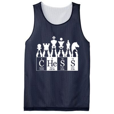 Chess Sets Periodic Table Elements Mesh Reversible Basketball Jersey Tank