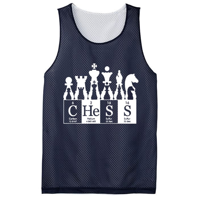 Chess Sets Periodic Table Elements Mesh Reversible Basketball Jersey Tank