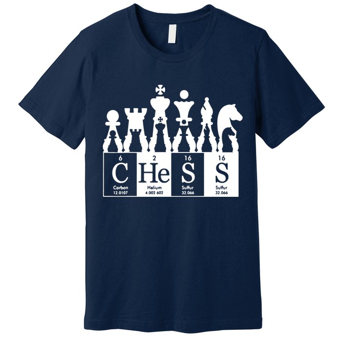 Chess Sets Periodic Table Elements Premium T-Shirt