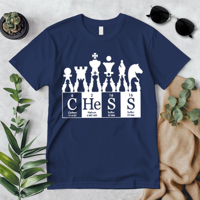 Chess Sets Periodic Table Elements Premium T-Shirt