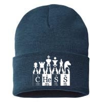 Chess Sets Periodic Table Elements Sustainable Knit Beanie