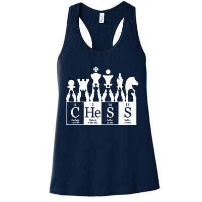 Chess Sets Periodic Table Elements Womens Tank Top