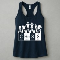 Chess Sets Periodic Table Elements Womens Tank Top