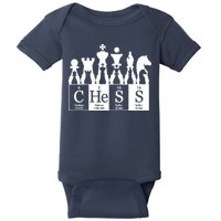 Chess Sets Periodic Table Elements Baby Bodysuit