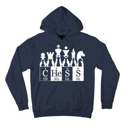Chess Sets Periodic Table Elements Tall Hoodie