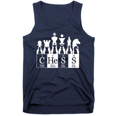 Chess Sets Periodic Table Elements Tank Top
