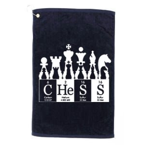 Chess Sets Periodic Table Elements Platinum Collection Golf Towel