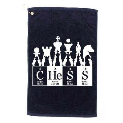Chess Sets Periodic Table Elements Golf Towel