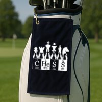 Chess Sets Periodic Table Elements Golf Towel