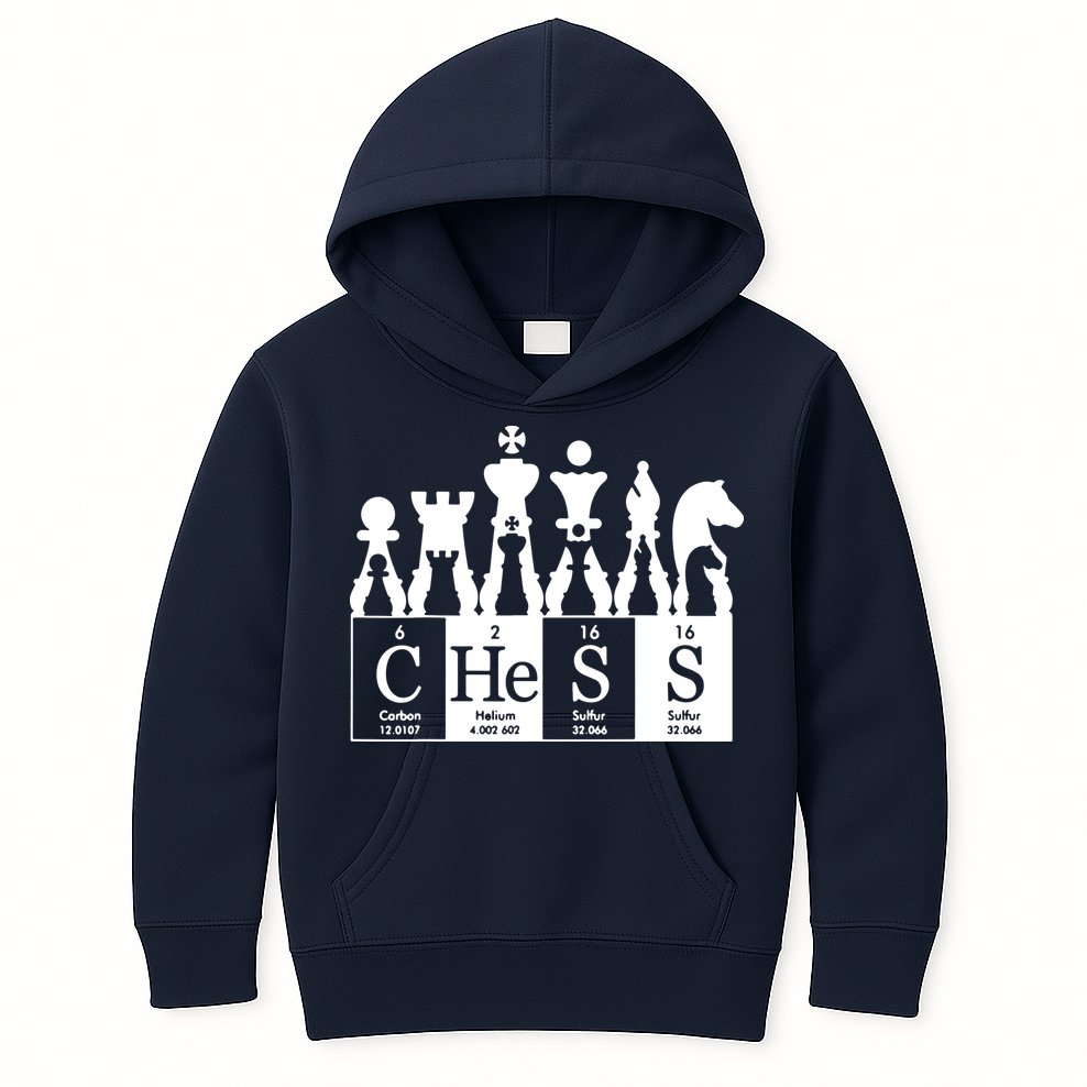 Chess Sets Periodic Table Elements Kids Hoodie