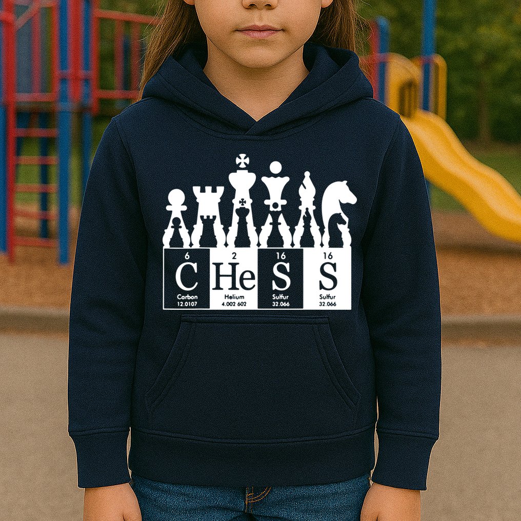 Chess Sets Periodic Table Elements Kids Hoodie