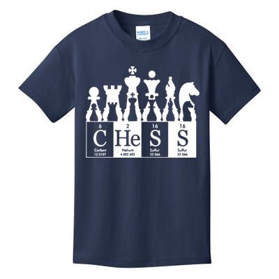 Chess Sets Periodic Table Elements Kids T-Shirt