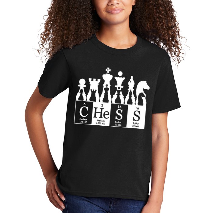 Chess Sets Periodic Table Elements Kids T-Shirt