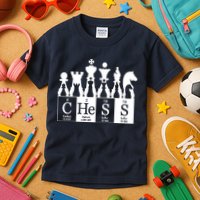 Chess Sets Periodic Table Elements Kids T-Shirt