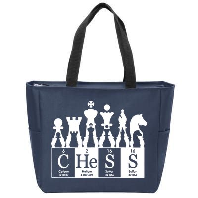 Chess Sets Periodic Table Elements Zip Tote Bag
