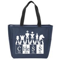 Chess Sets Periodic Table Elements Zip Tote Bag