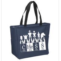 Chess Sets Periodic Table Elements Zip Tote Bag