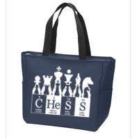 Chess Sets Periodic Table Elements Zip Tote Bag