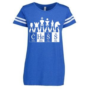 Chess Sets Periodic Table Elements Enza Ladies Jersey Football T-Shirt