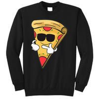 Cool Sunglasses Pizza Sweatshirt