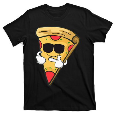 Cool Sunglasses Pizza T-Shirt