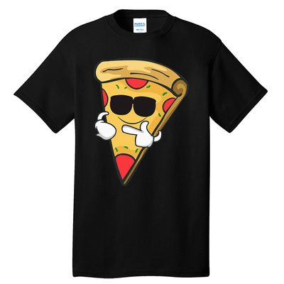 Cool Sunglasses Pizza Tall T-Shirt