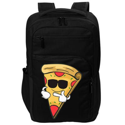 Cool Sunglasses Pizza Impact Tech Backpack