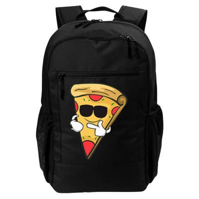 Cool Sunglasses Pizza Daily Commute Backpack