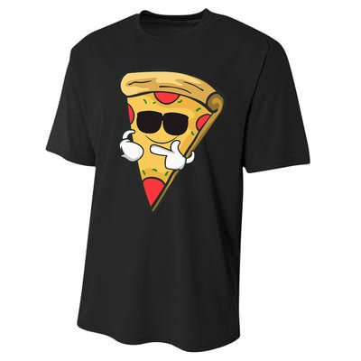 Cool Sunglasses Pizza Performance Sprint T-Shirt