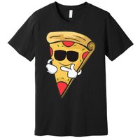 Cool Sunglasses Pizza Premium T-Shirt