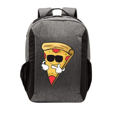 Cool Sunglasses Pizza Vector Backpack