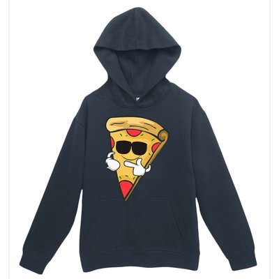 Cool Sunglasses Pizza Urban Pullover Hoodie