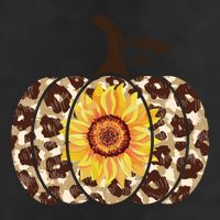 Cheetah Sunflower Pumpkin Adult Drive Performance Visor