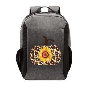 Cheetah Sunflower Pumpkin Vector Backpack