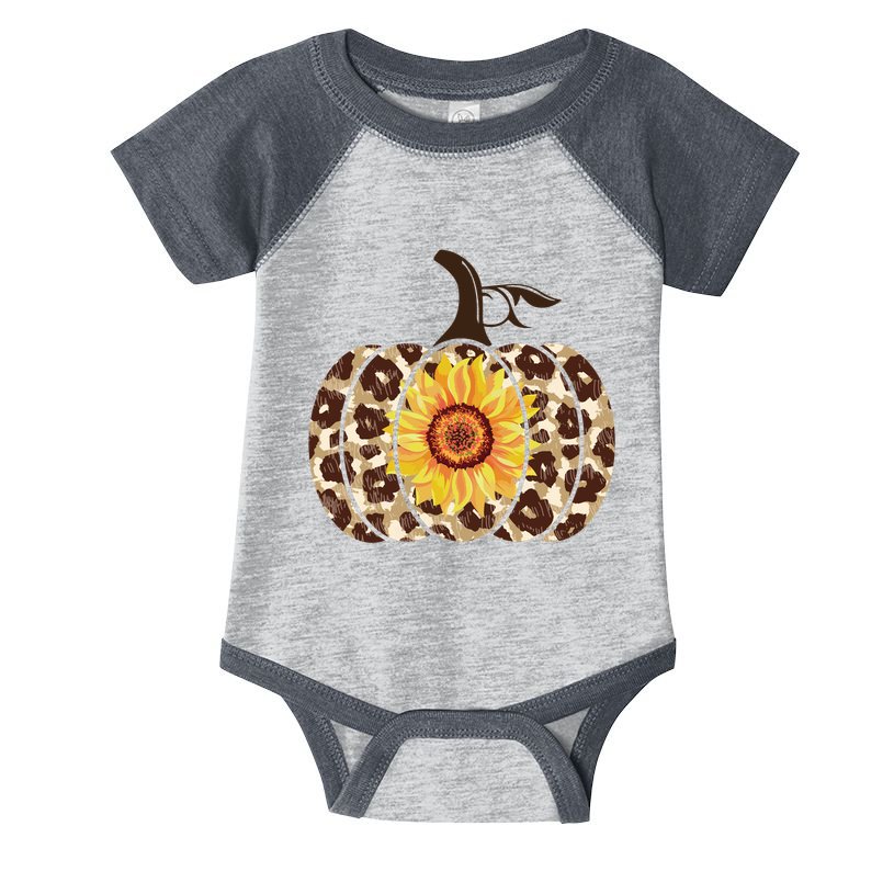 Cheetah Sunflower Pumpkin Infant Baby Jersey Bodysuit
