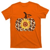 Cheetah Sunflower Pumpkin T-Shirt