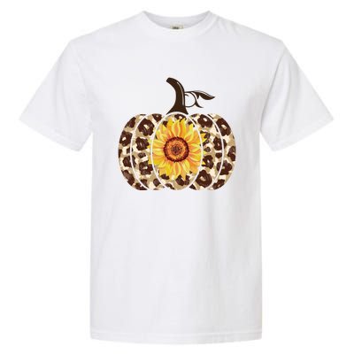 Cheetah Sunflower Pumpkin Garment-Dyed Heavyweight T-Shirt