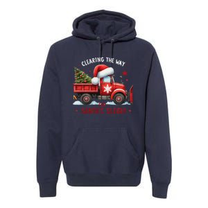 Christmas Snow Plow Clearing The Way For SantaS Snow Truck Premium Hoodie