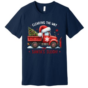 Christmas Snow Plow Clearing The Way For SantaS Snow Truck Premium T-Shirt