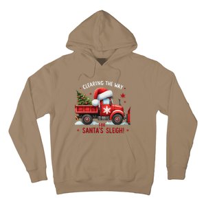 Christmas Snow Plow Clearing The Way For SantaS Snow Truck Hoodie