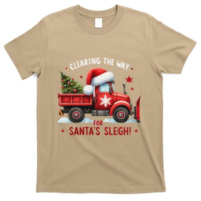 Christmas Snow Plow Clearing The Way For SantaS Snow Truck T-Shirt