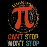 CanT Stop Pi WonT Stop Math Pi Day Daily Commute Backpack