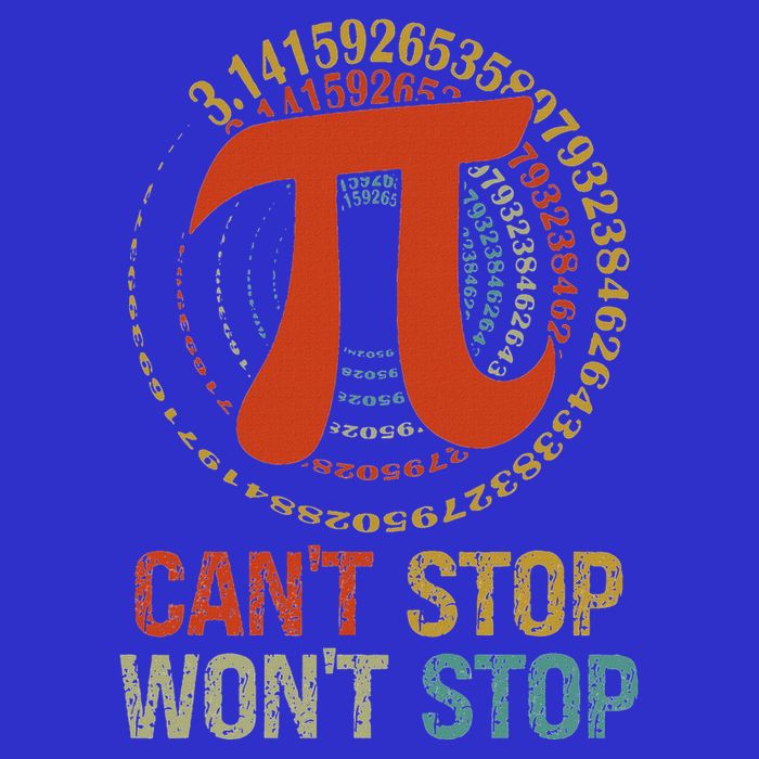 CanT Stop Pi WonT Stop Math Pi Day Mousepad