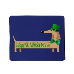 Cute Saint Patrick's Dachshund Doxie Wiener Dog Lover Mousepad