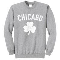 Chicago, St Patrick's day - Patty's day shamrock tee Tall Sweatshirt