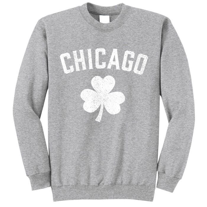 Chicago, St Patrick's day - Patty's day shamrock tee Tall Sweatshirt